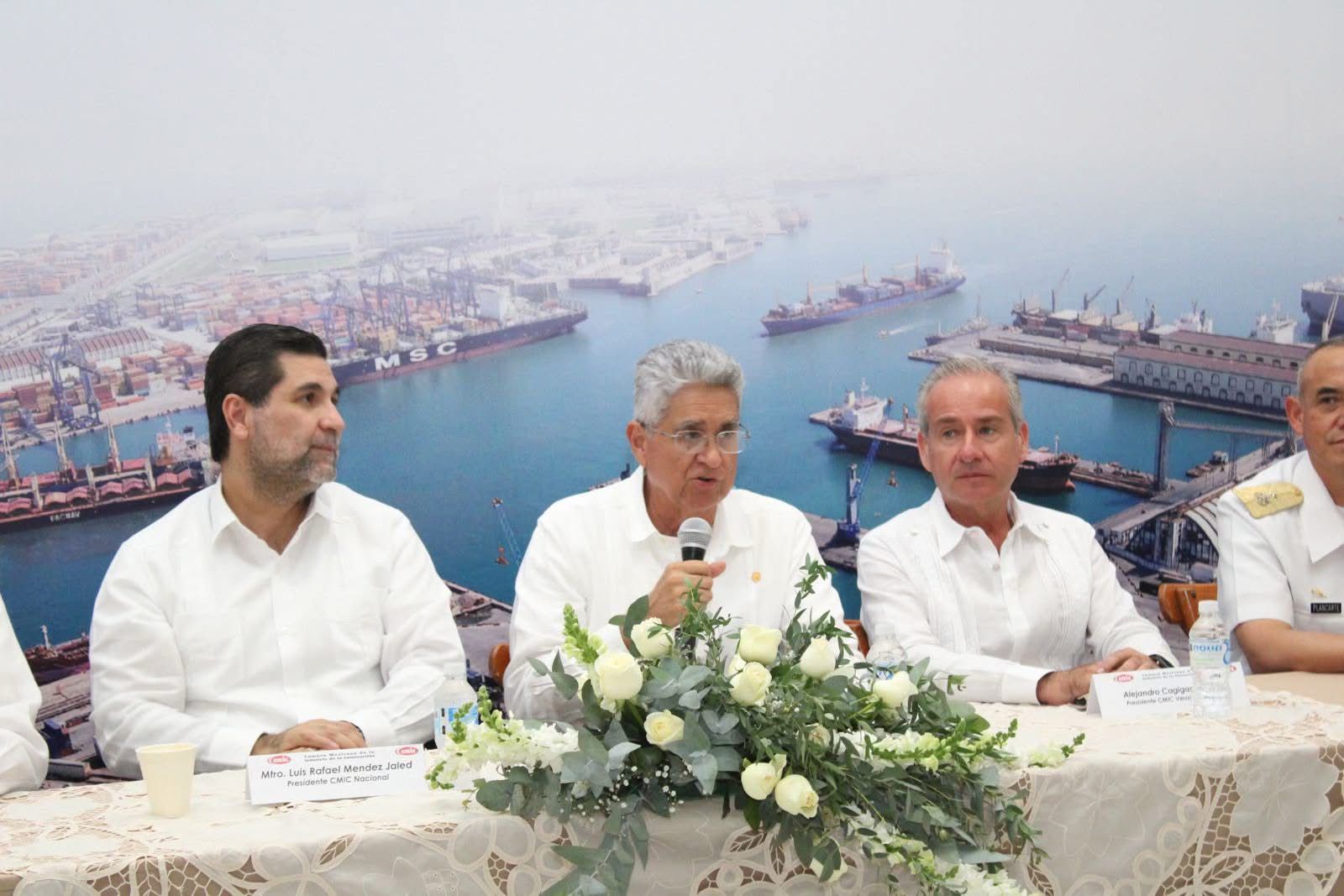 CMIC respalda Rompeolas Oriente, obra estratégica para el desarrollo portuario de Veracruz