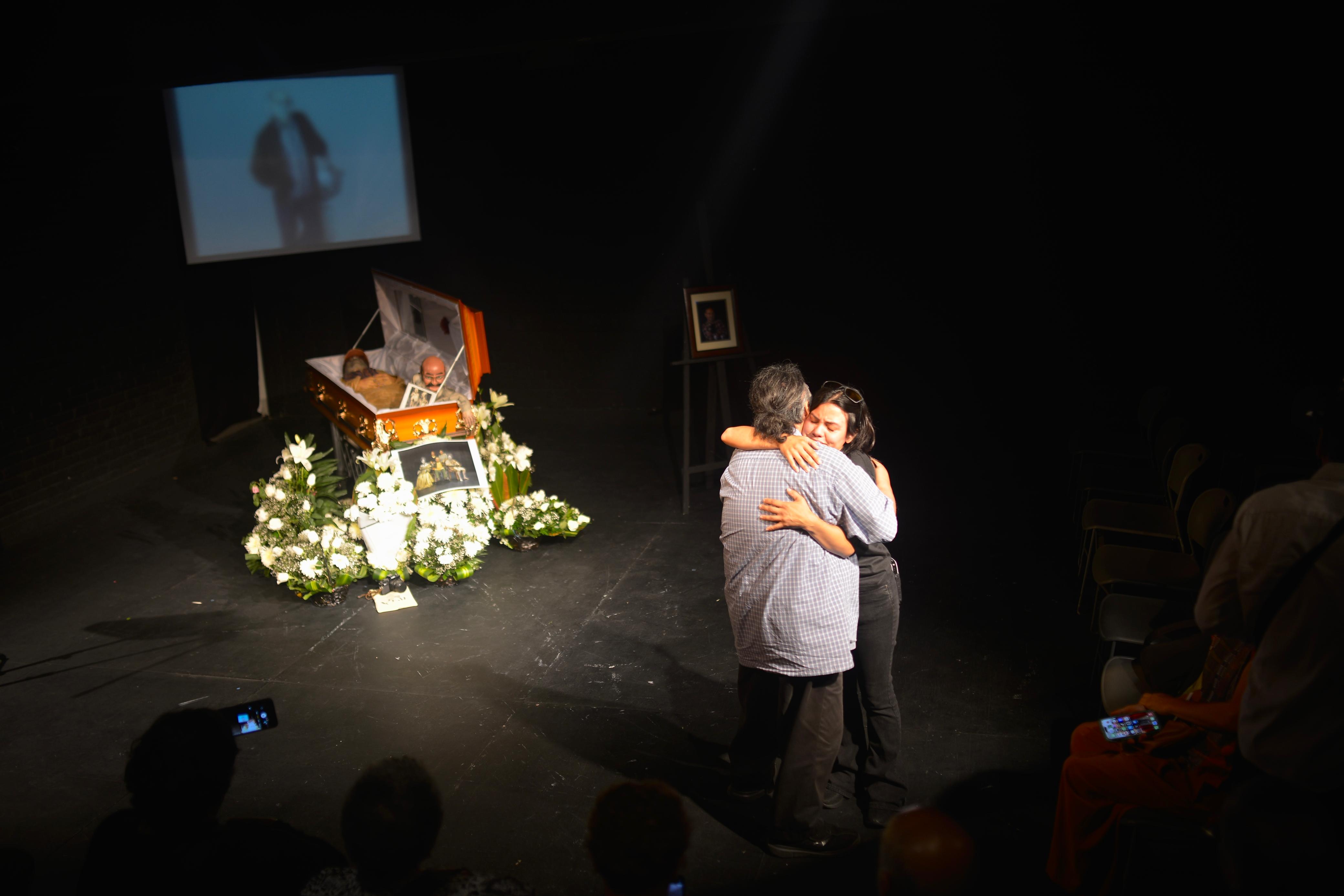 Rinden homenaje póstumo al actor y director Jorge Castillo en el teatro La Caja