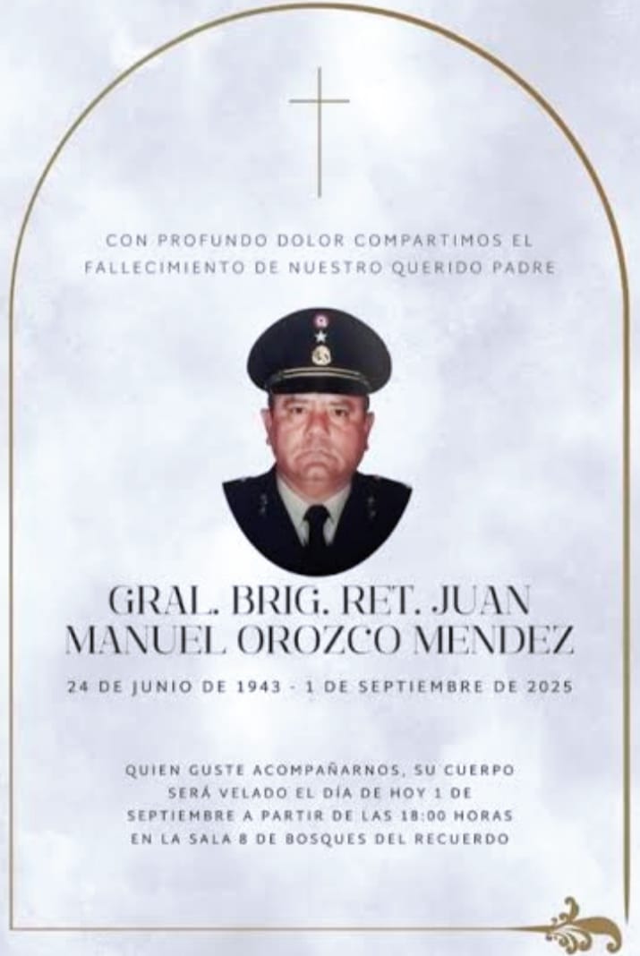 Fallece Juan Manuel Orozco, Secretario de Seguridad Pública con Fidel Herrera