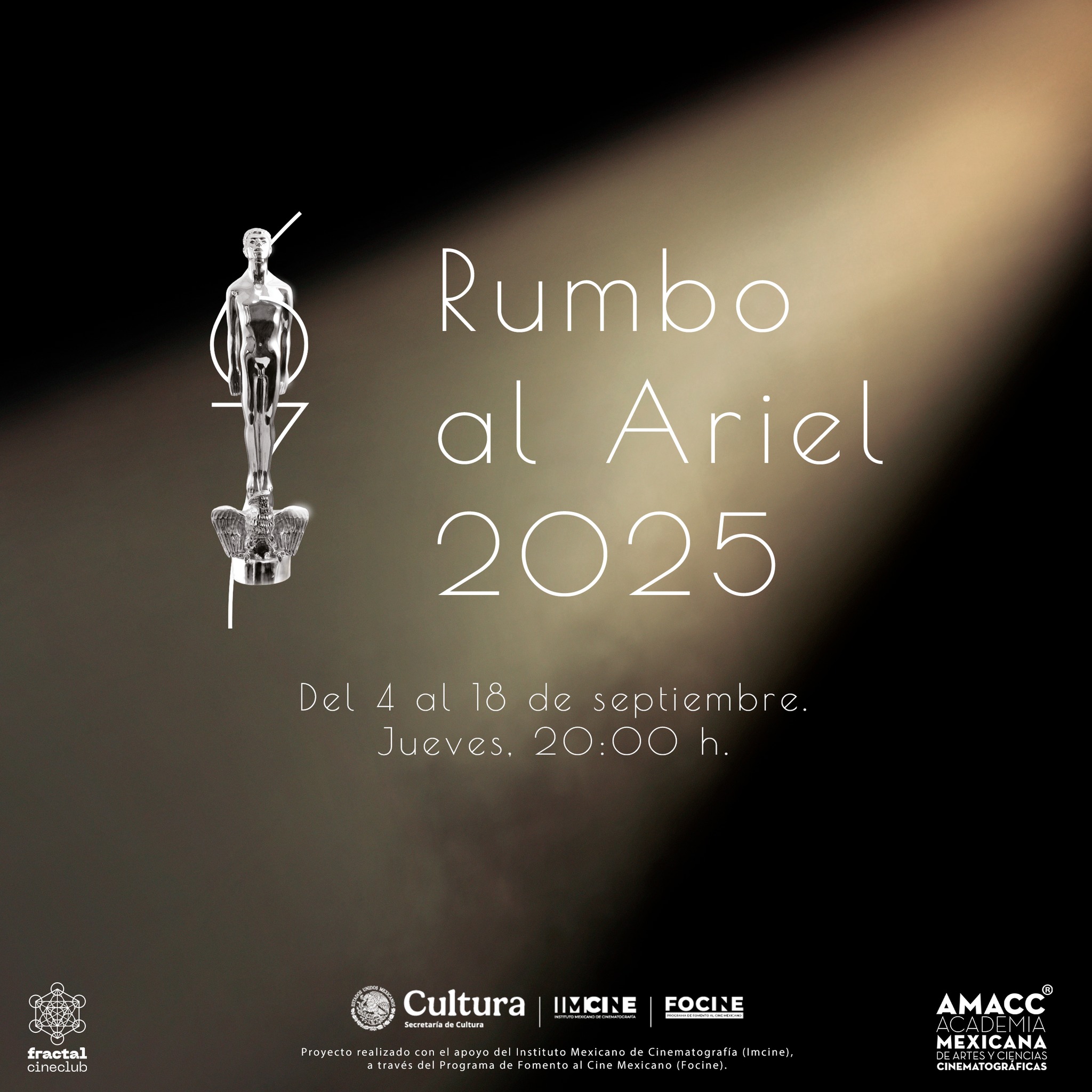 En Xalapa exhibición de tres películas nominadas al Ariel 2025