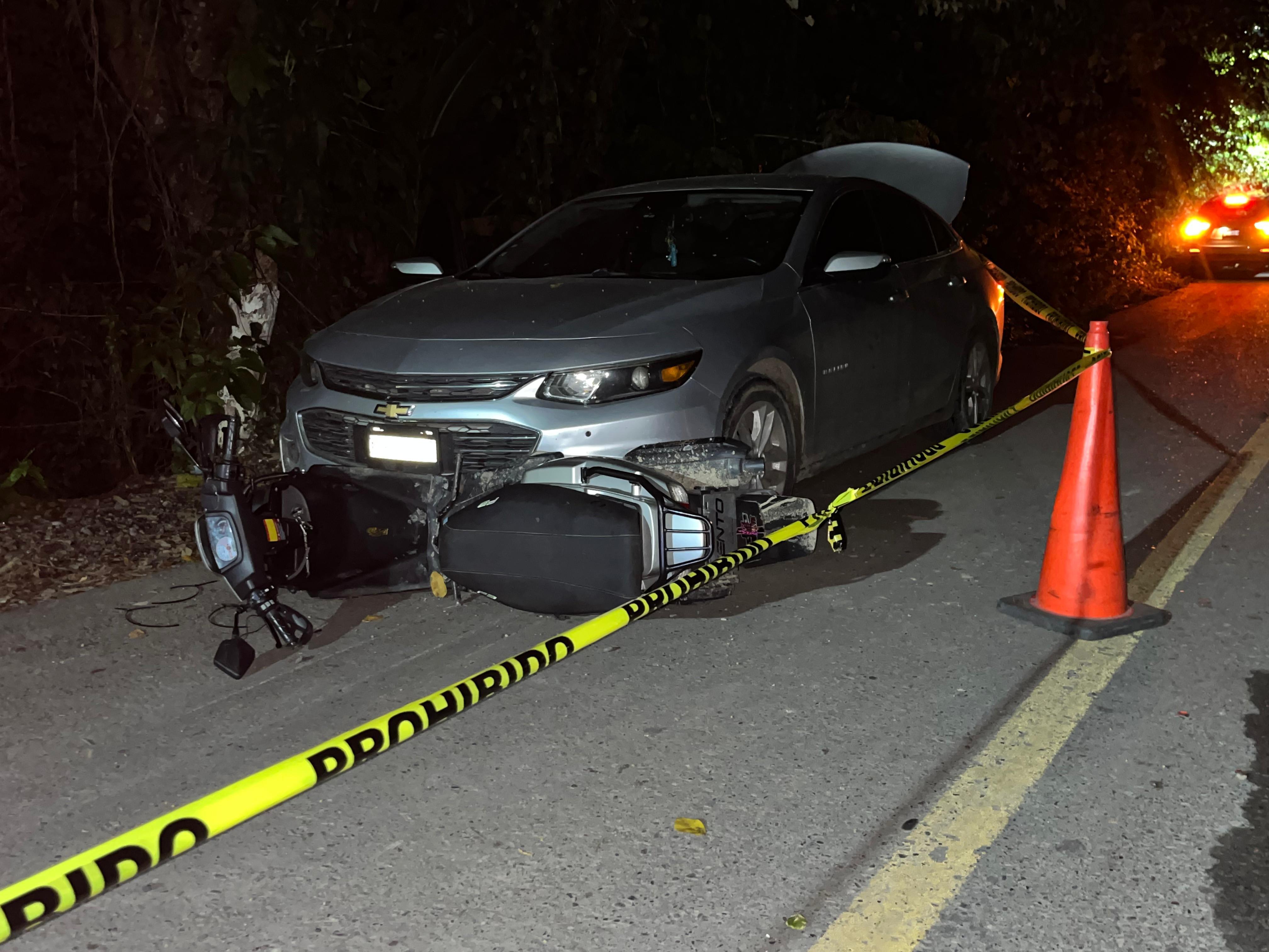 Asesinan a hombre en Papantla, agresor sufre accidente al intentar escapar y es capturado