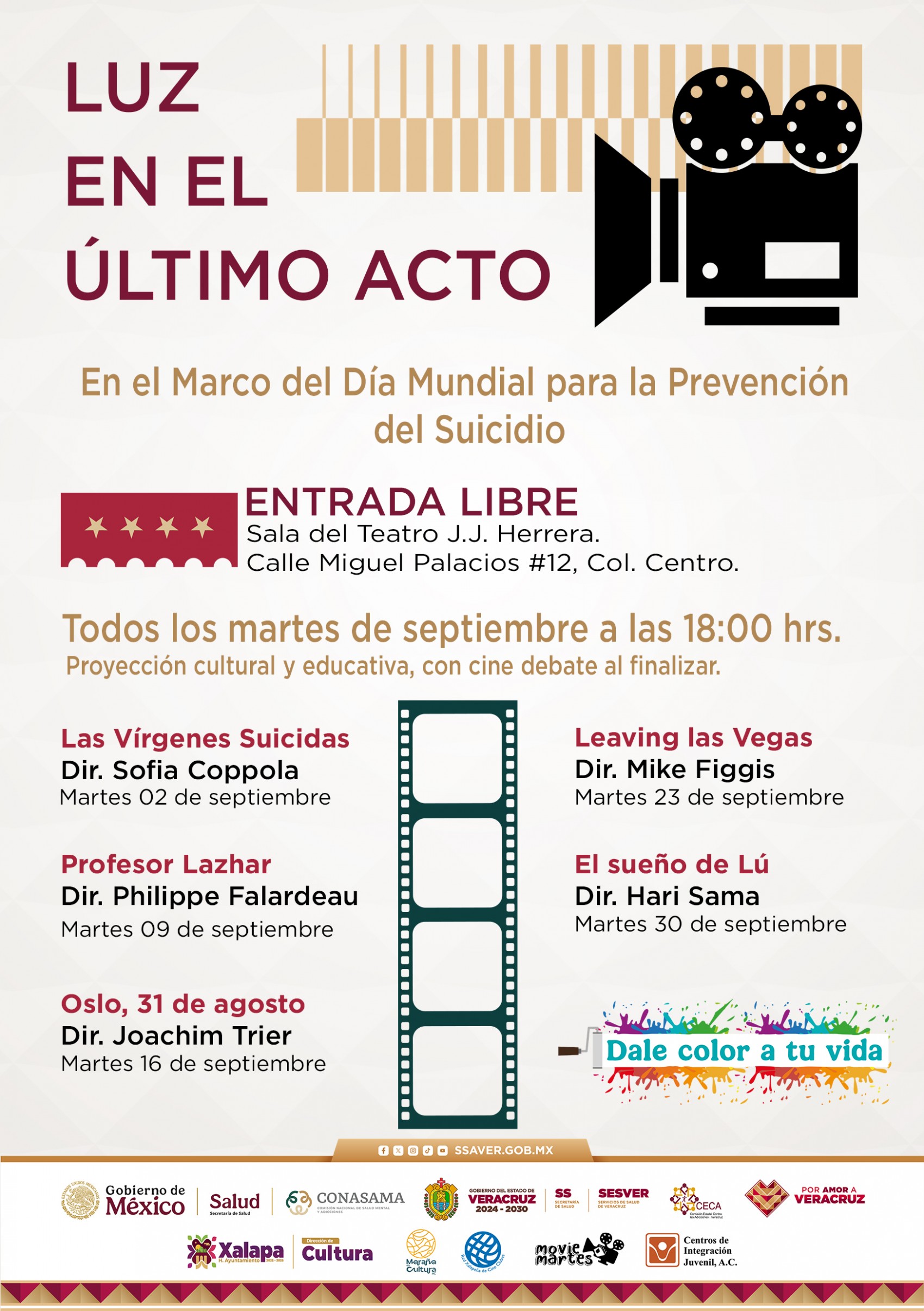 Todos los martes cine para reflexionar sobre nuestra salud mental