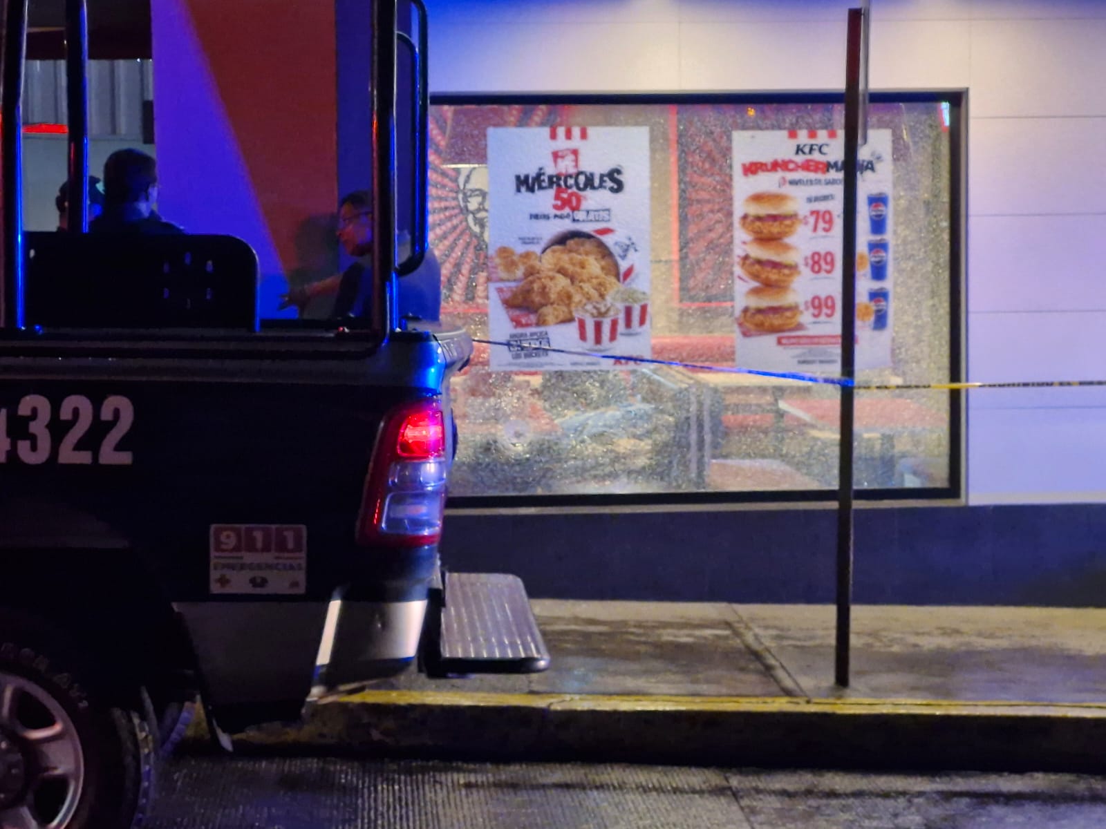 Hombre es asesinado frente a comensales en el restaurante KFC de Córdoba