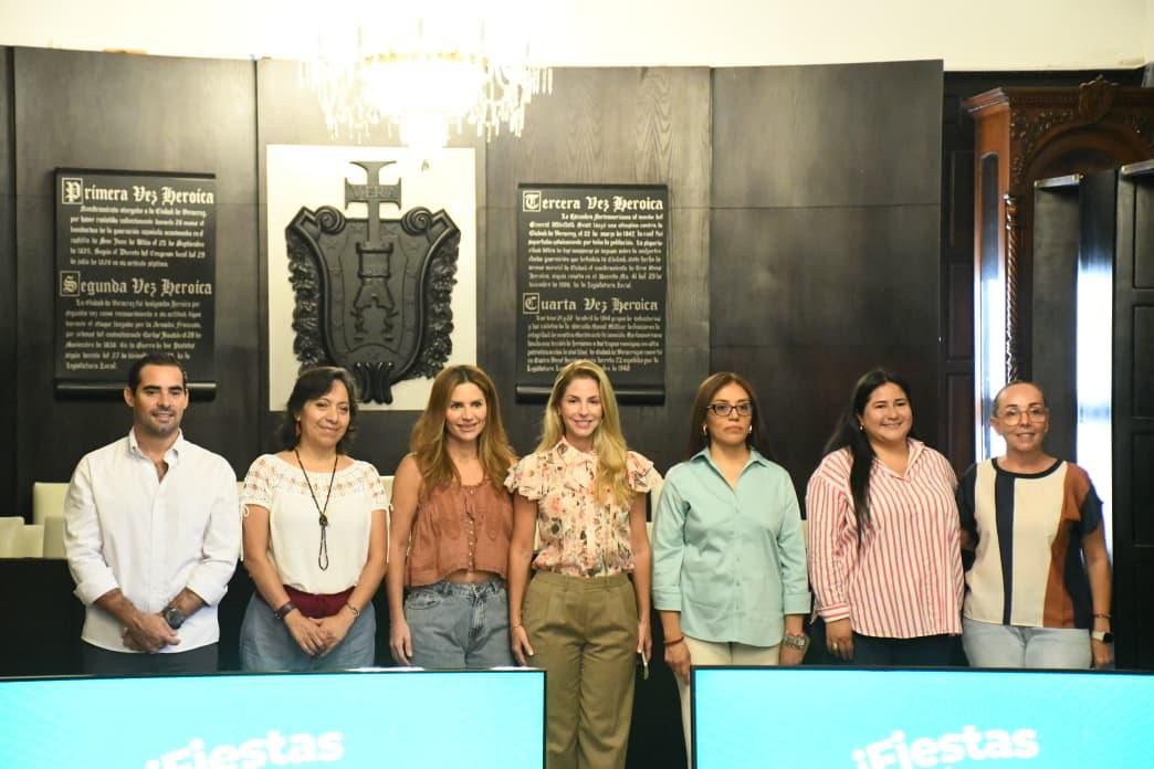 Presenta la alcaldesa Paty Lobeira el programa de actividades para celebrar las Fiestas Patrias 2025 en Veracruz