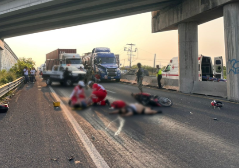 Motociclista pierde la vida en accidente en la autopista Veracruz-Cardel