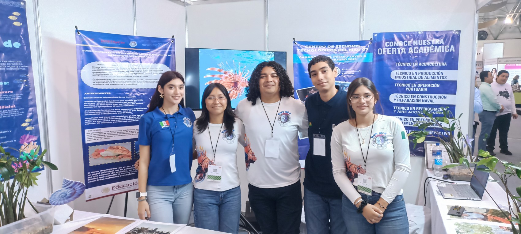 Todavía no reciben un peso de los 150 mil dólares del Premio Zayed 2025 docentes y alumnos del Cetmar 7