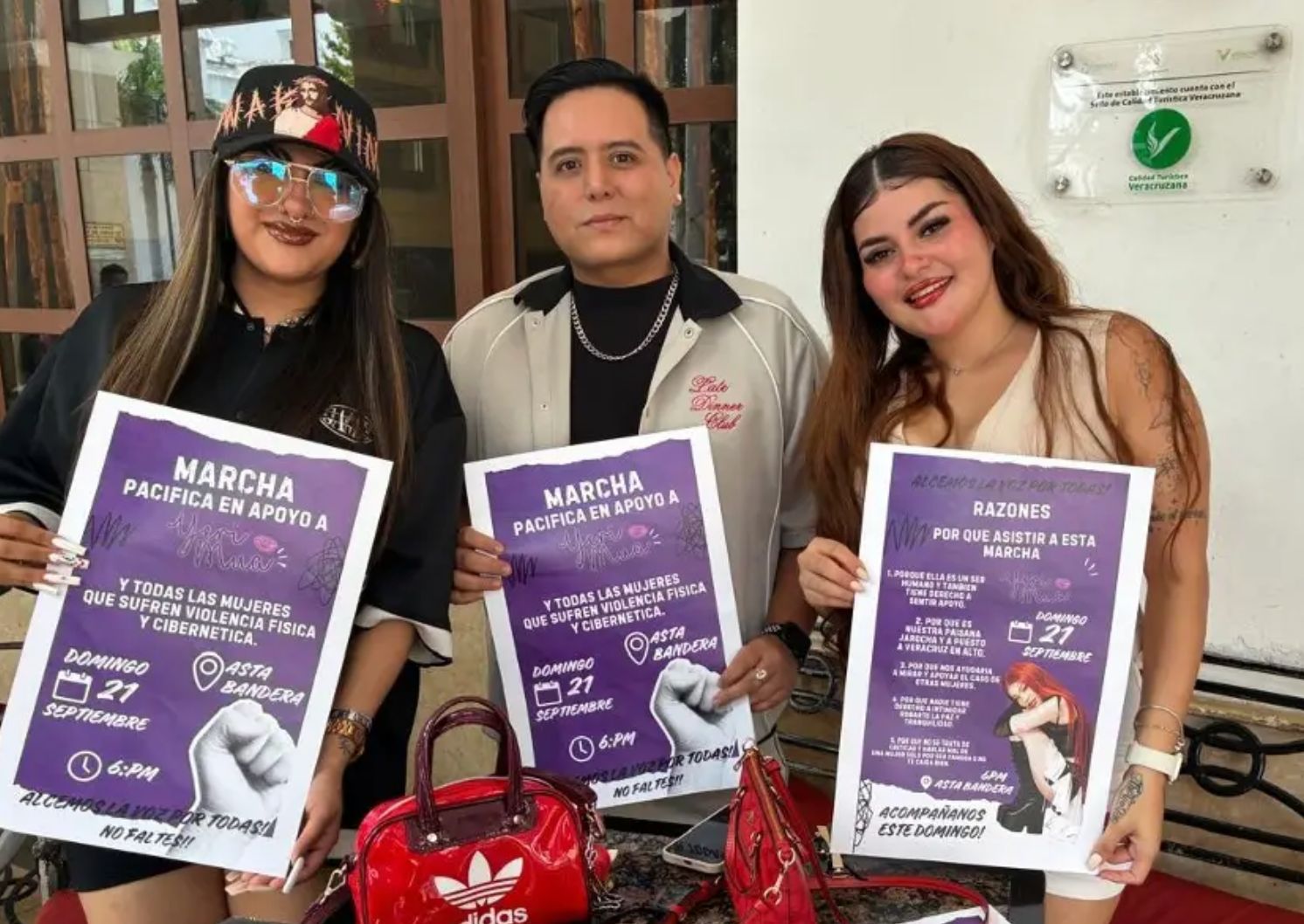 Convocan marcha en Veracruz en apoyo a Yeri Mua por violencia digital