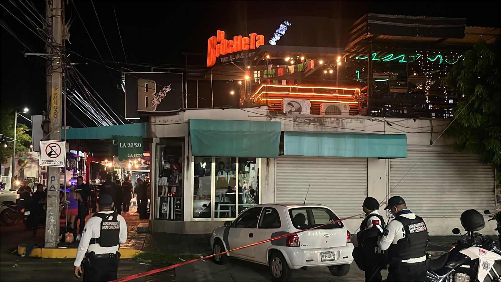 Balean restaurante-bar en Poza Rica; despliegan operativo de seguridad