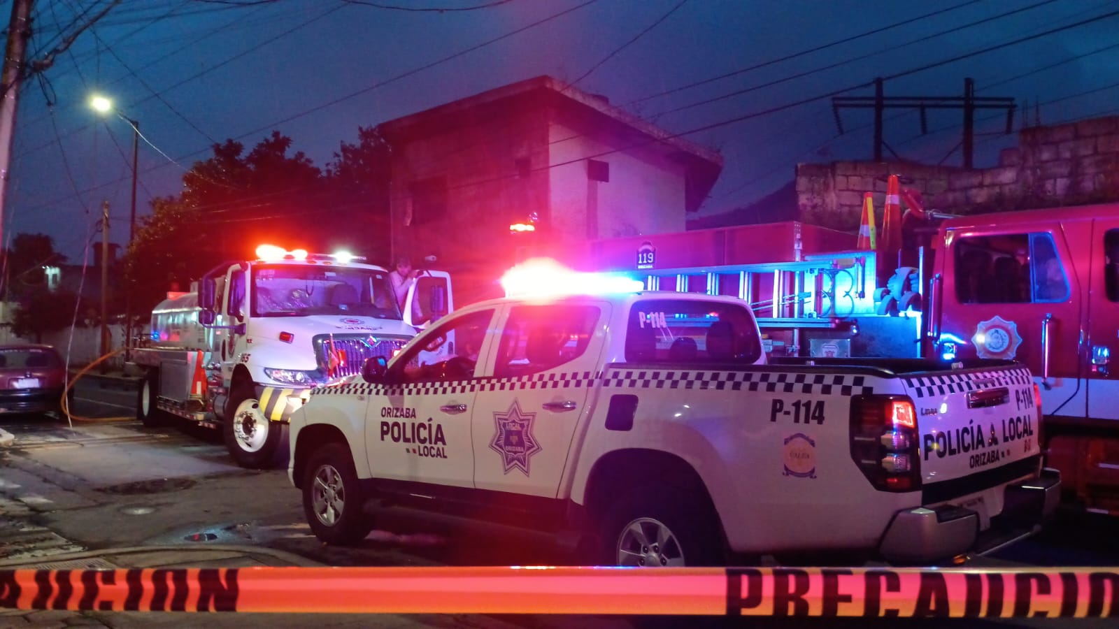 Se incendia vivienda en Orizaba, no hay lesionados