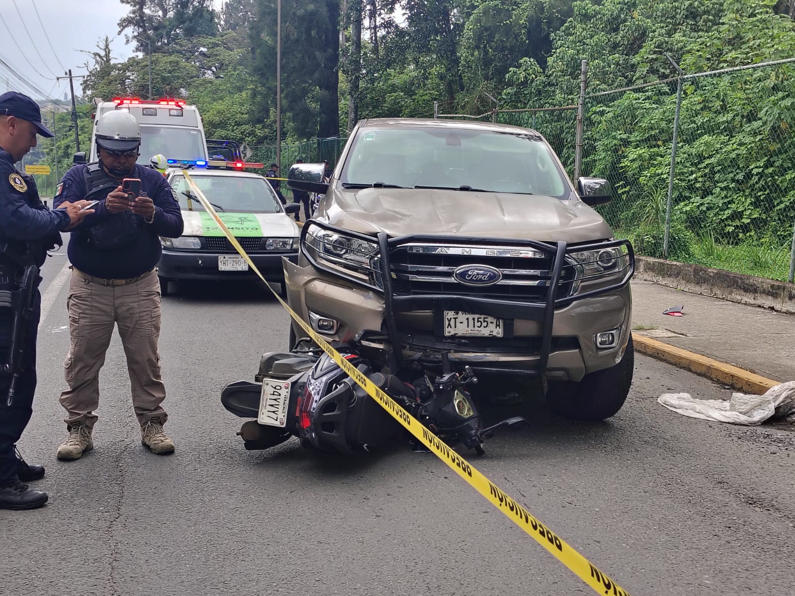 Motociclista pierde la vida en accidente en Ixtaczoquitlán