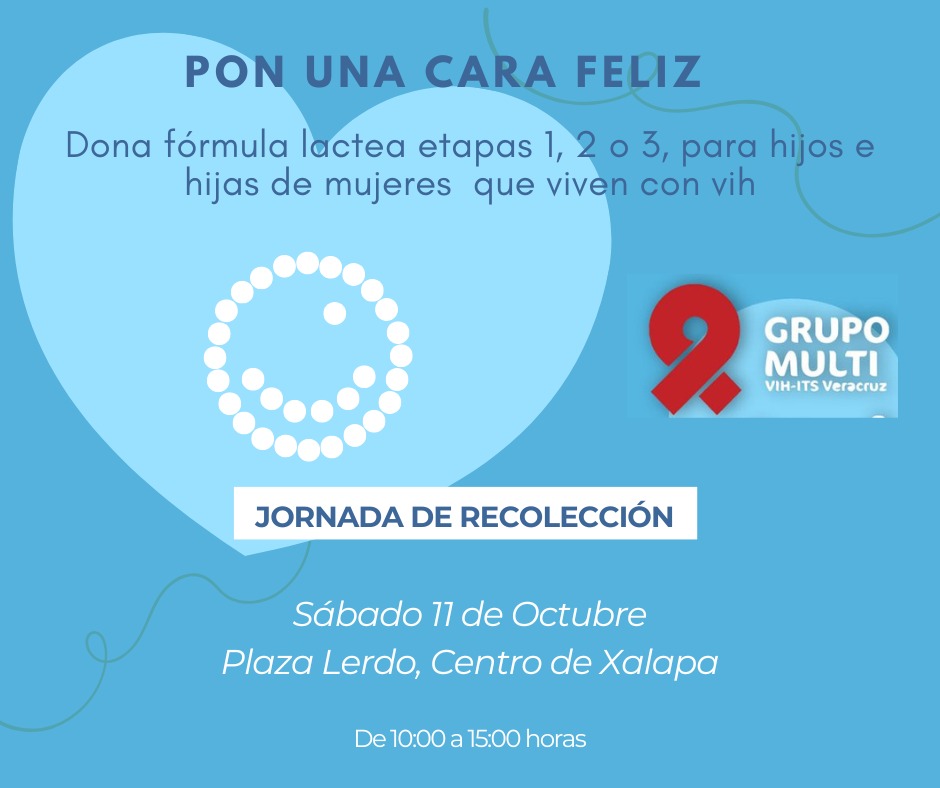 Por desabasto, recolectan fórmula láctea para hijos de mujeres con VIH
