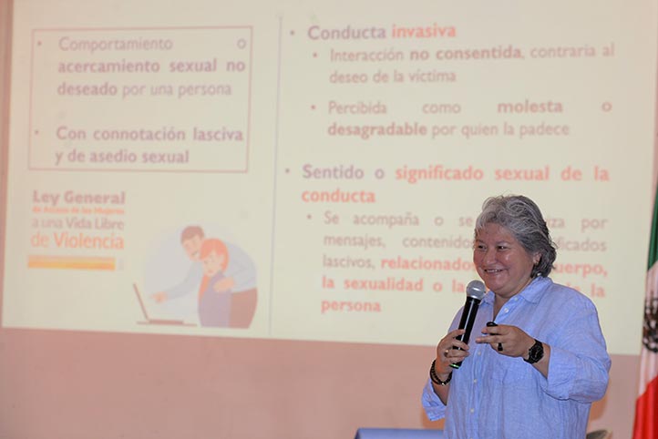 El acoso sexual es una conducta invasiva y sin consentimiento que atenta contra la dignidad de la persona