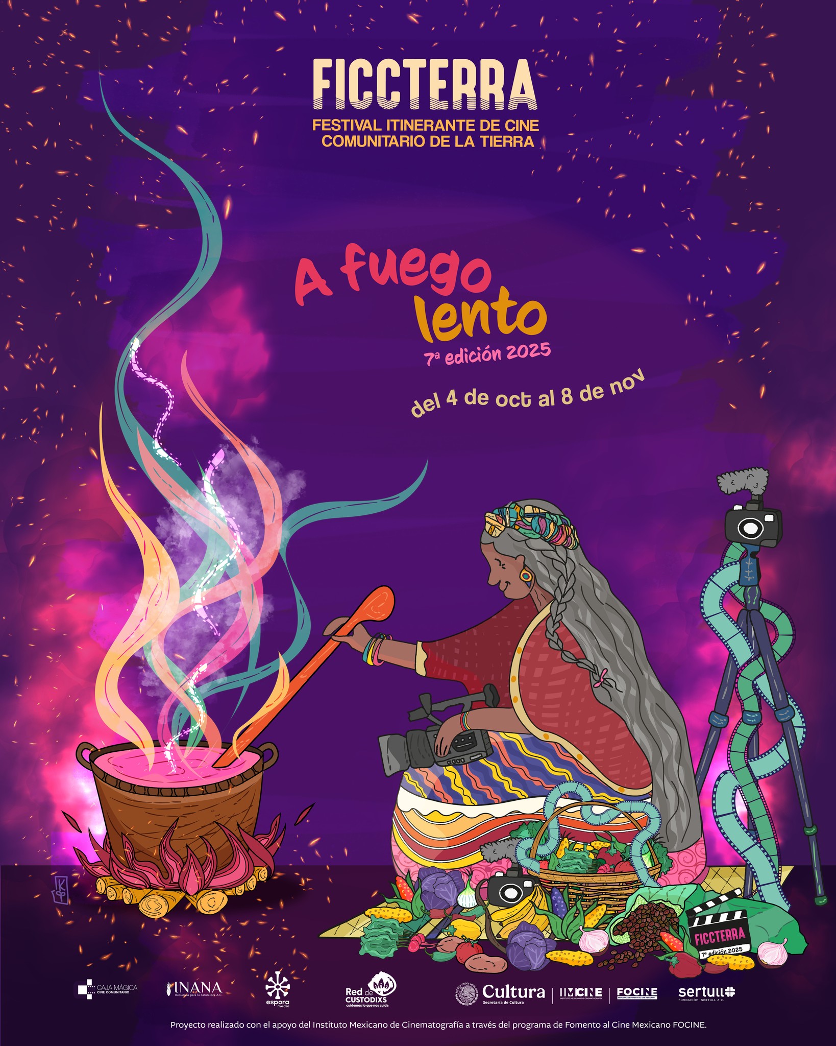 Festival Itinerante de Cine Comunitario de la Tierra, FICCTerra, del 3 de octubre al 10 de noviembre