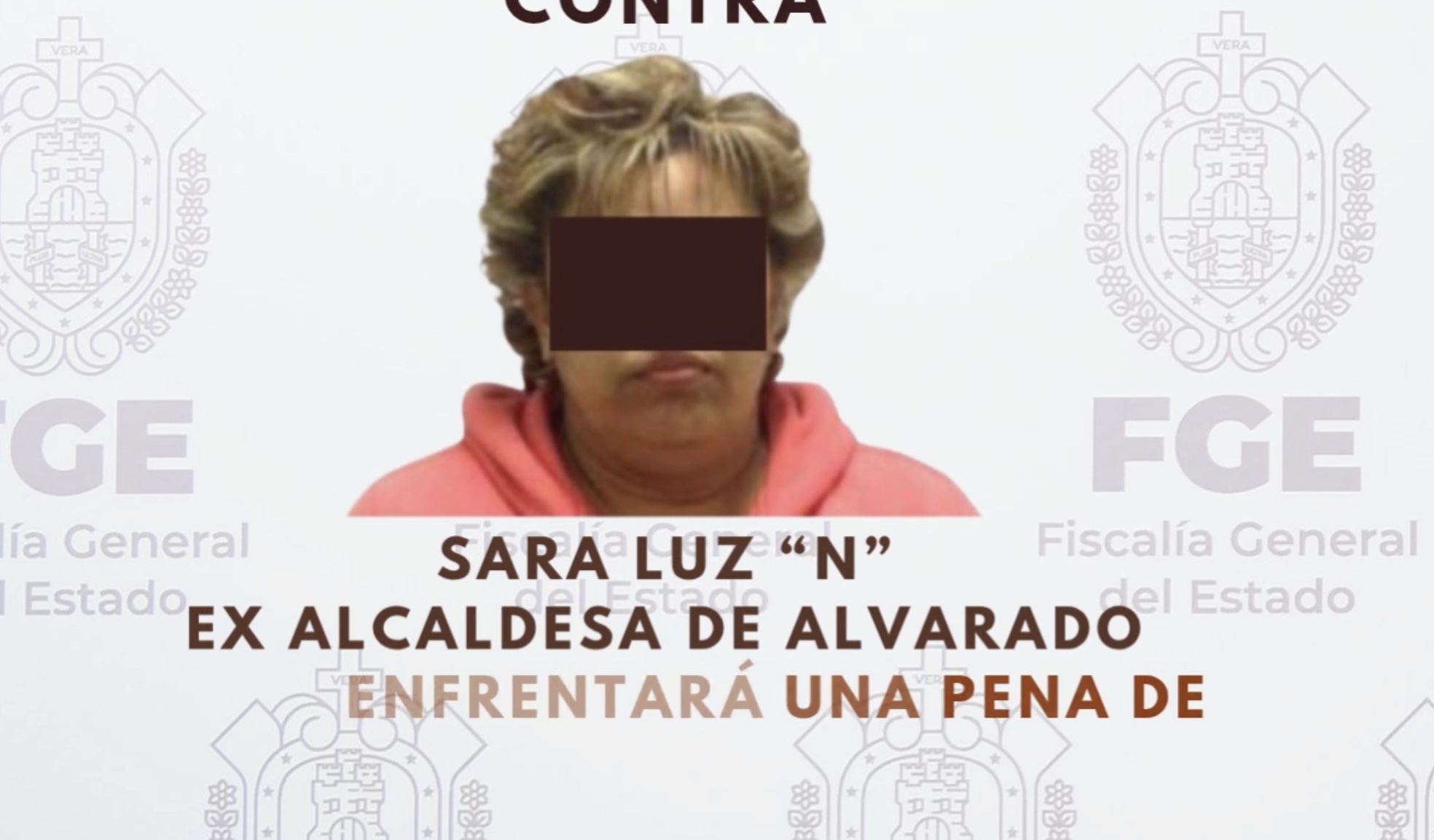 Exalcaldesa de Alvarado recibe condena de 20 años por homicidio