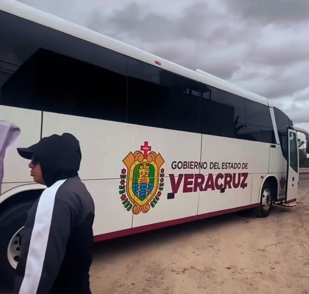 Falla autobús del Gobierno de Veracruz que trasladaba a músicos al Festival Internacional Cervantino