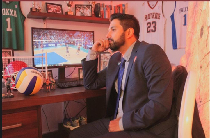 Alumno del SEA promueve integración comunitaria a través del voleibol