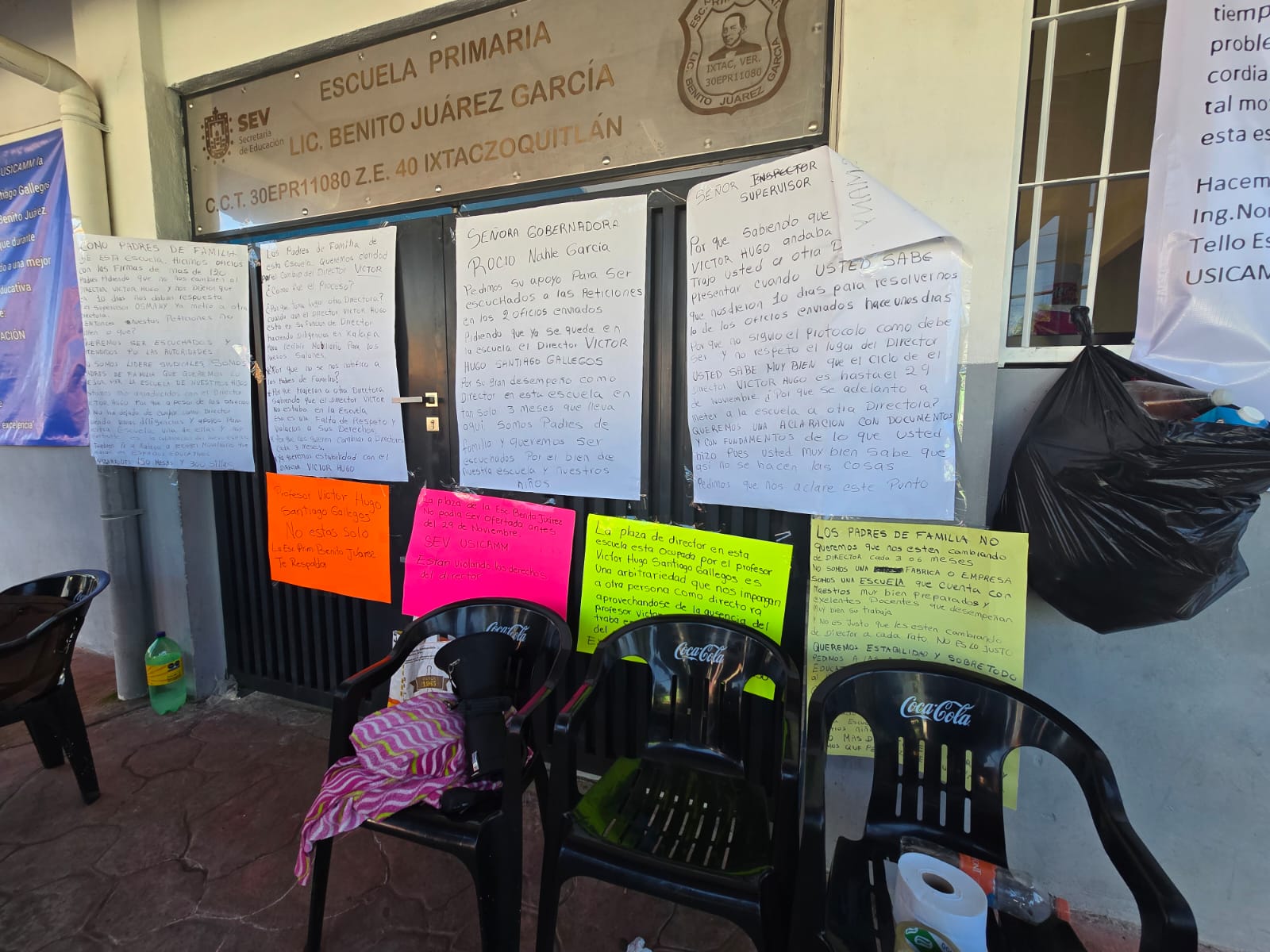 Primaria de Ixtaczoquitlán comple cuatro días tomada sin obtener respuesta de la SEV
