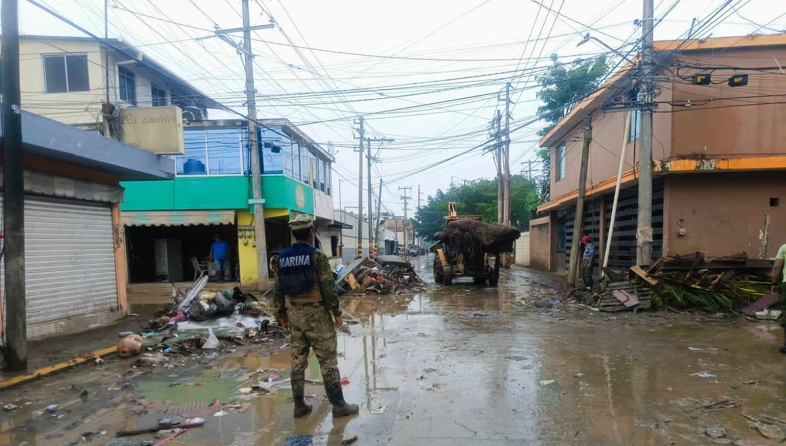 Hay riesgo sanitario en municipios afectados en el norte del estado