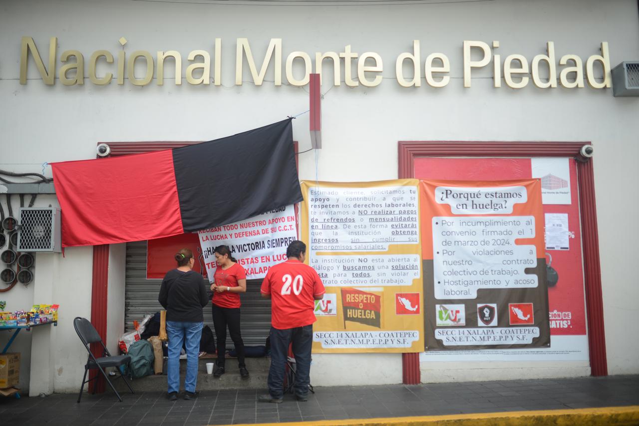 Así pueden pagar refrendos en Monte de Piedad durante la huelga