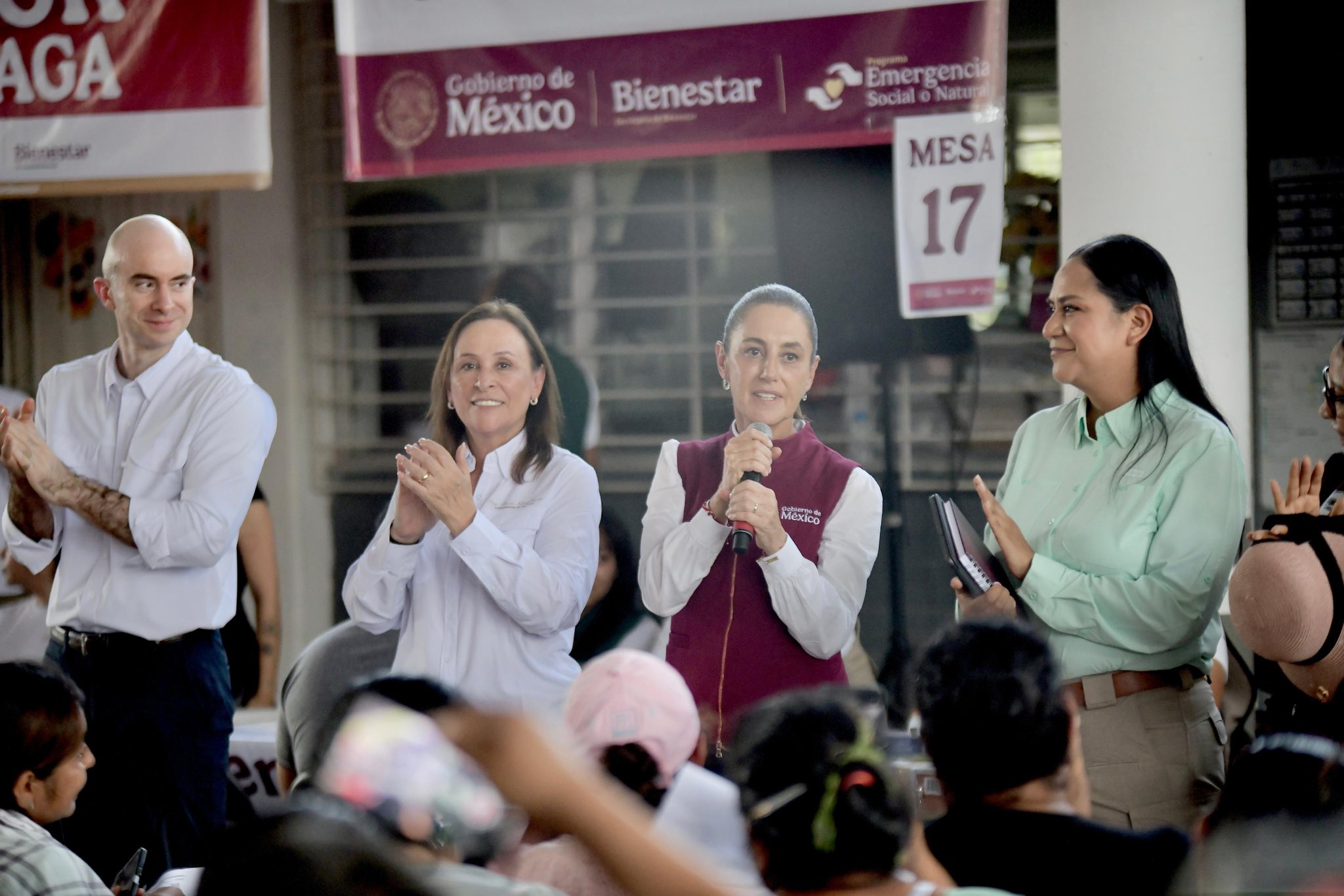 Rocío Nahle recibe abucheos y rechiflidos en Poza Rica