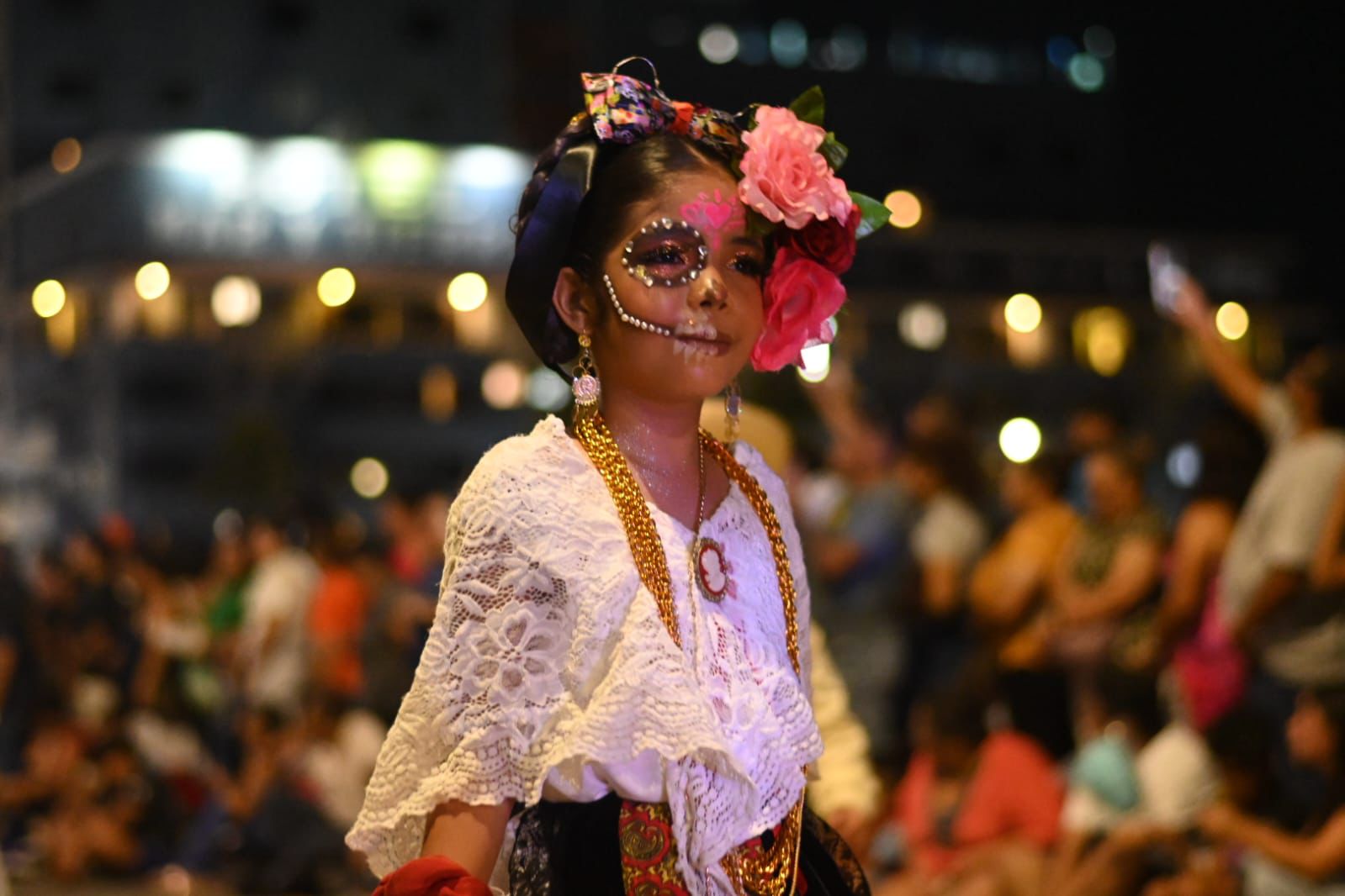 Participan más de mil 200 almas en el Carnaval de Catrinas en su séptima edición