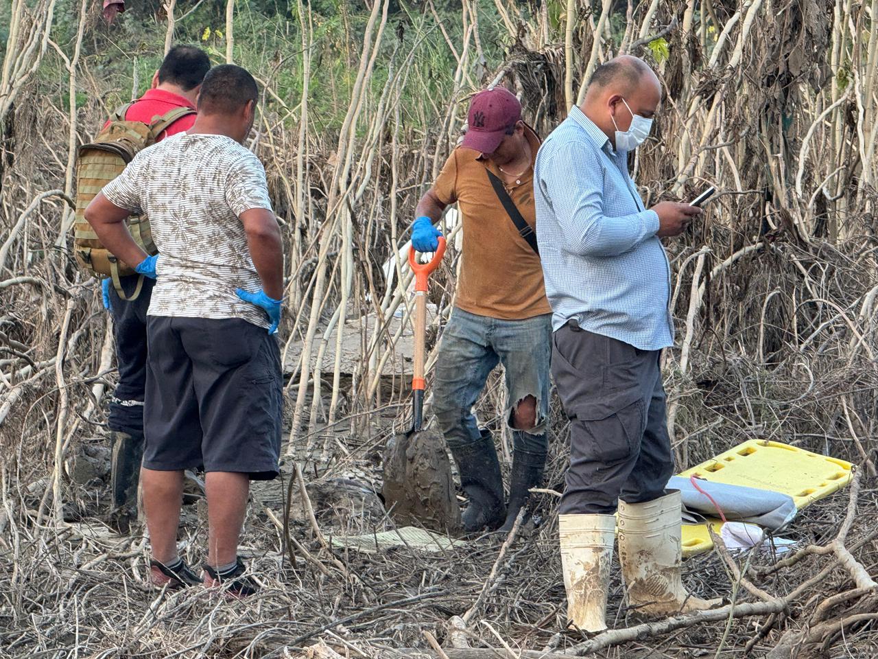 Encuentran a otra persona sin vida en zona inundada en Poza Rica