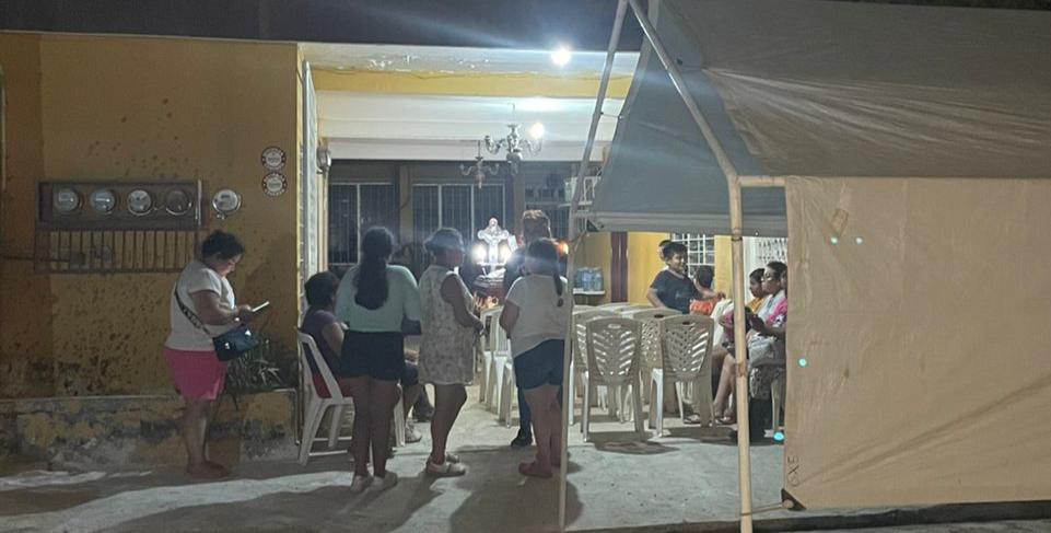 Dan último adiós a doña Elodia en Poza Rica
