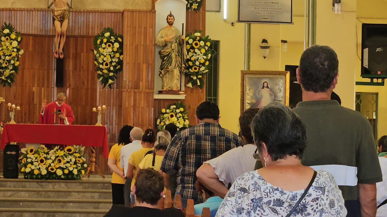 Habitantes de Poza Rica agradecen a San Judas Tadeo el sobrevivir a inundación