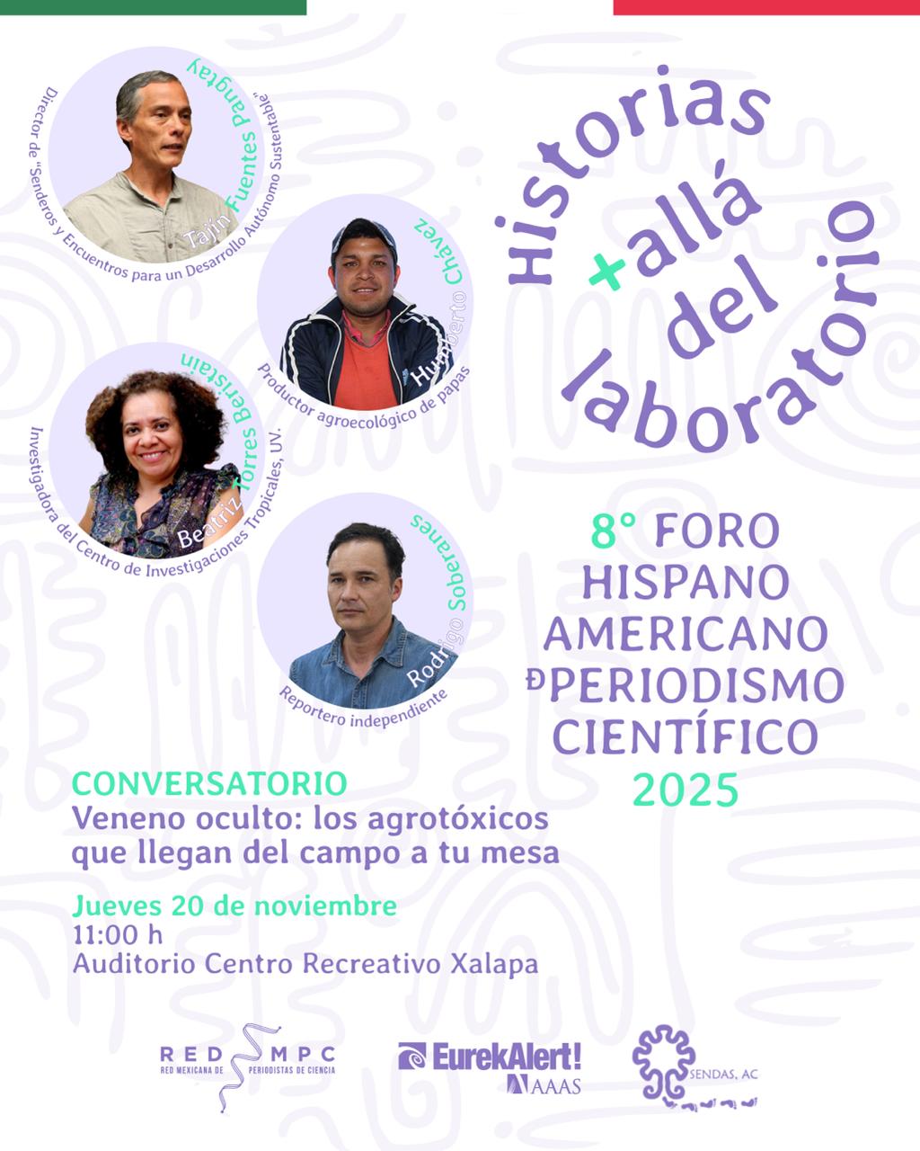 Presentan foro: Veneno oculto: los agrotóxicos que llegan del campo a tu mesa