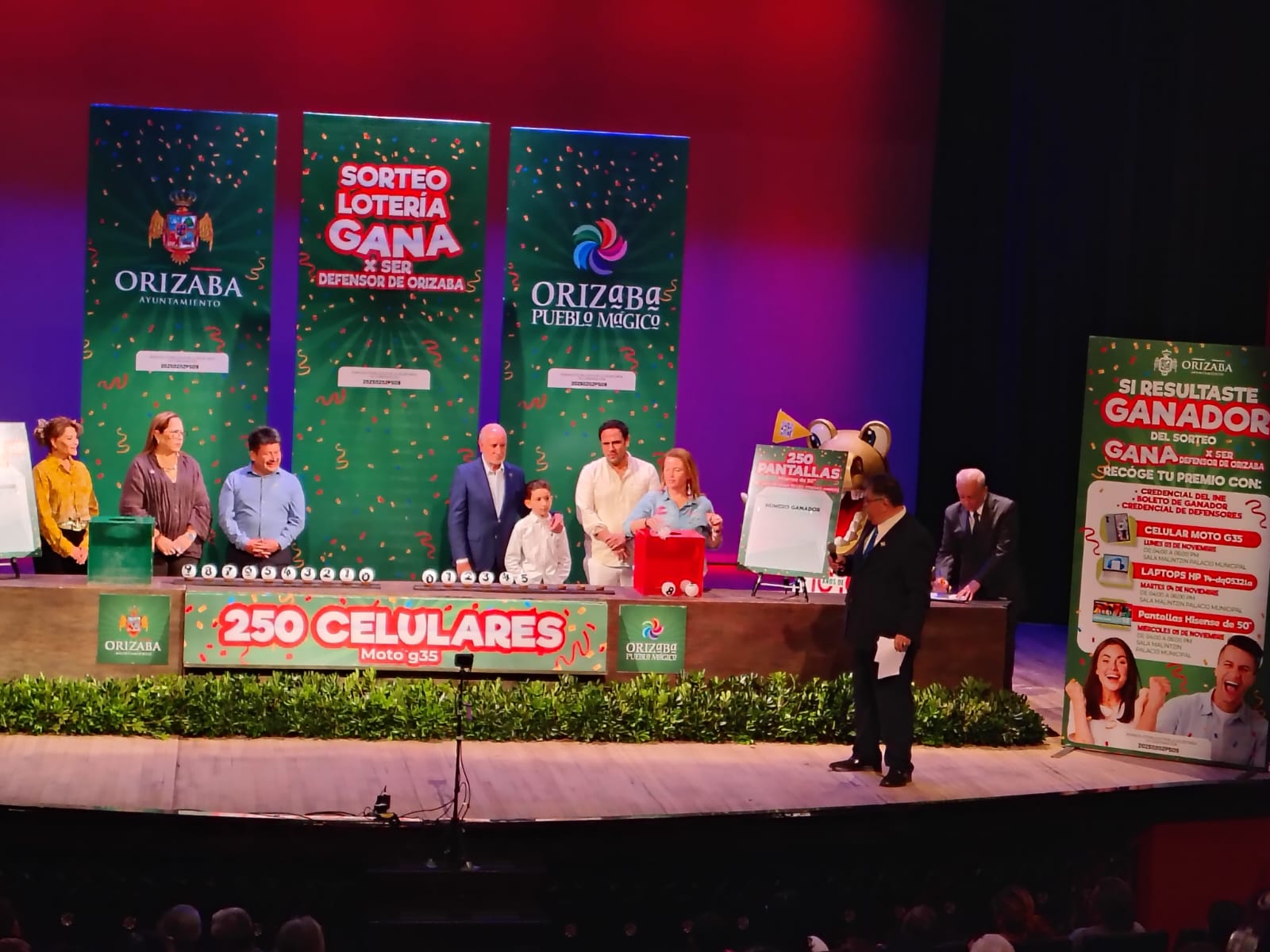 Sorteo Orizaba; 750 orizabeños resultaron ganadores de pantallas, computadoras y celulares