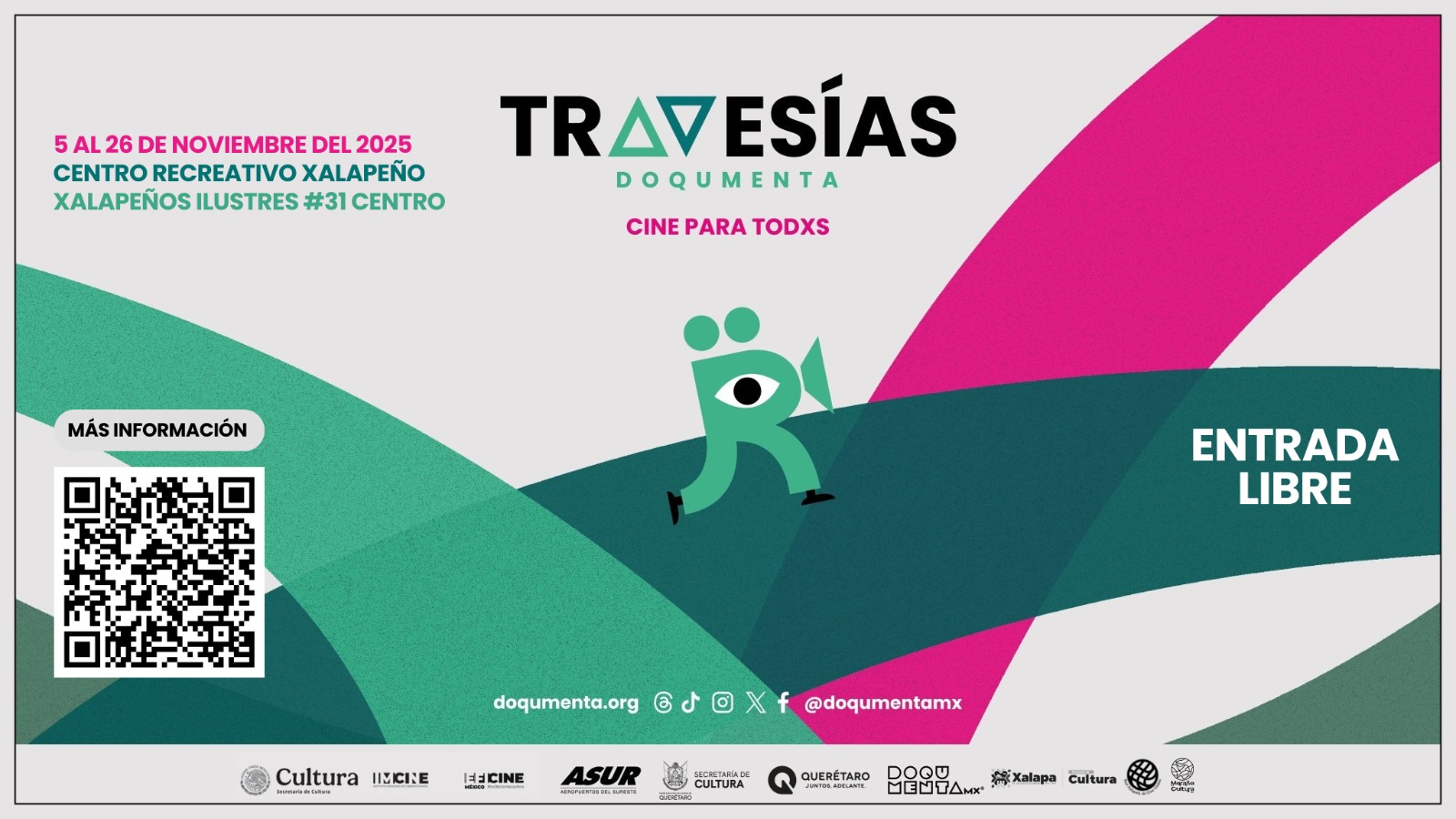 Doqumenta Travesías 2025 llega a Xalapa