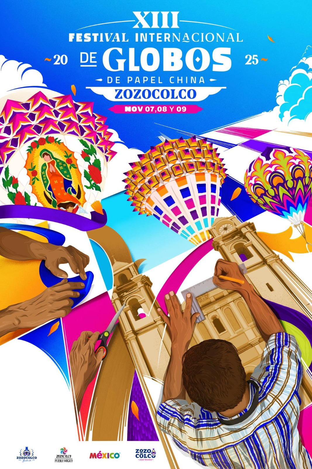 Festival de Globos llenará de color el cielo de Zozocolco