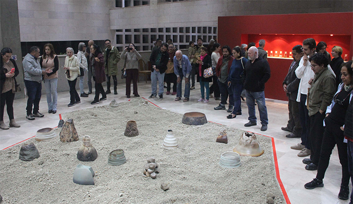 Exposición De fuego a fuego, fusión entre arte, ciencia y volcanes
