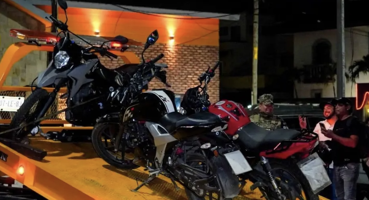 Operativos contra motos en Boca del Río: 380 unidades al corralón