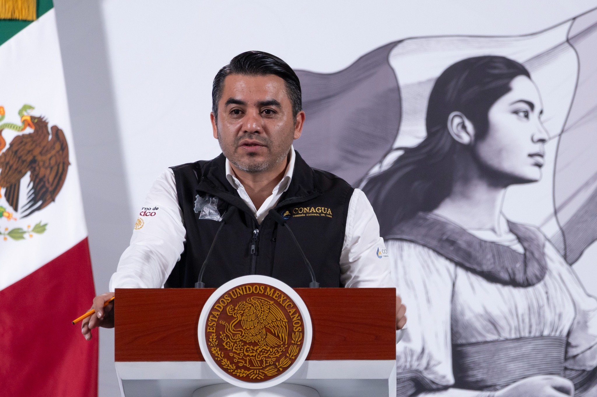 Quienes se oponen a la reforma a la Ley de aguas solo defienden sus intereses: Conagua