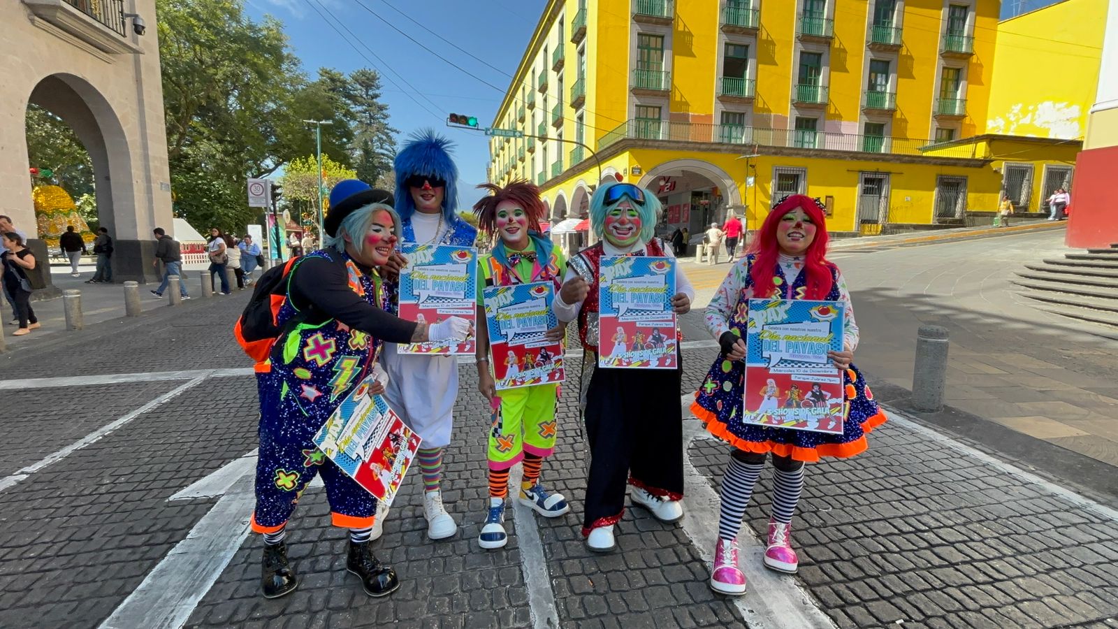 Payasos celebrarán su día el 10 de diciembre en el Parque Juárez