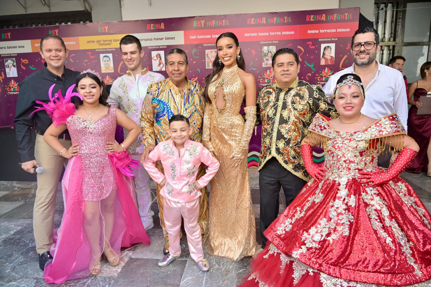 Maryelli y Nayo se convierten en Reina Infantil y Rey de la Alegría del Carnaval de Veracruz 2026