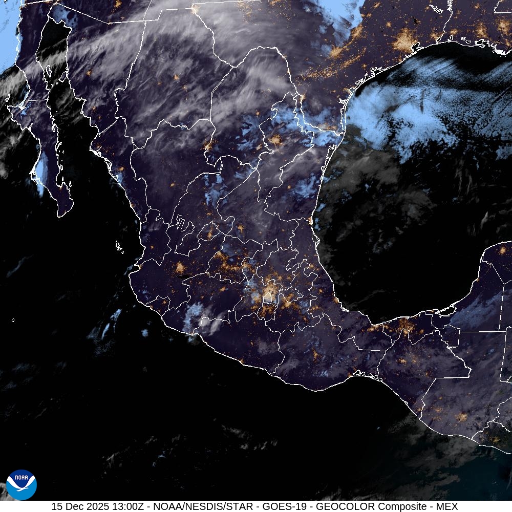 Frente Frío 21 provoca lluvias, Norte y descenso de temperatura en Veracruz