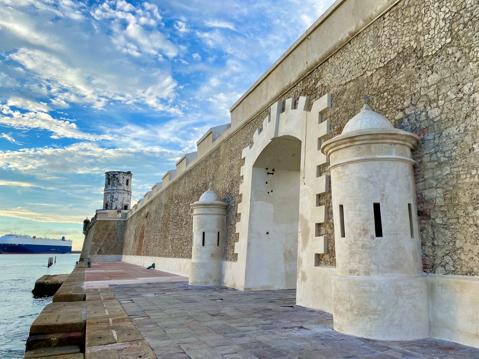 Se espera la llegada de 15 mil visitantes a la Fortaleza de San Juan de Ulúa en esta recta final del 2025