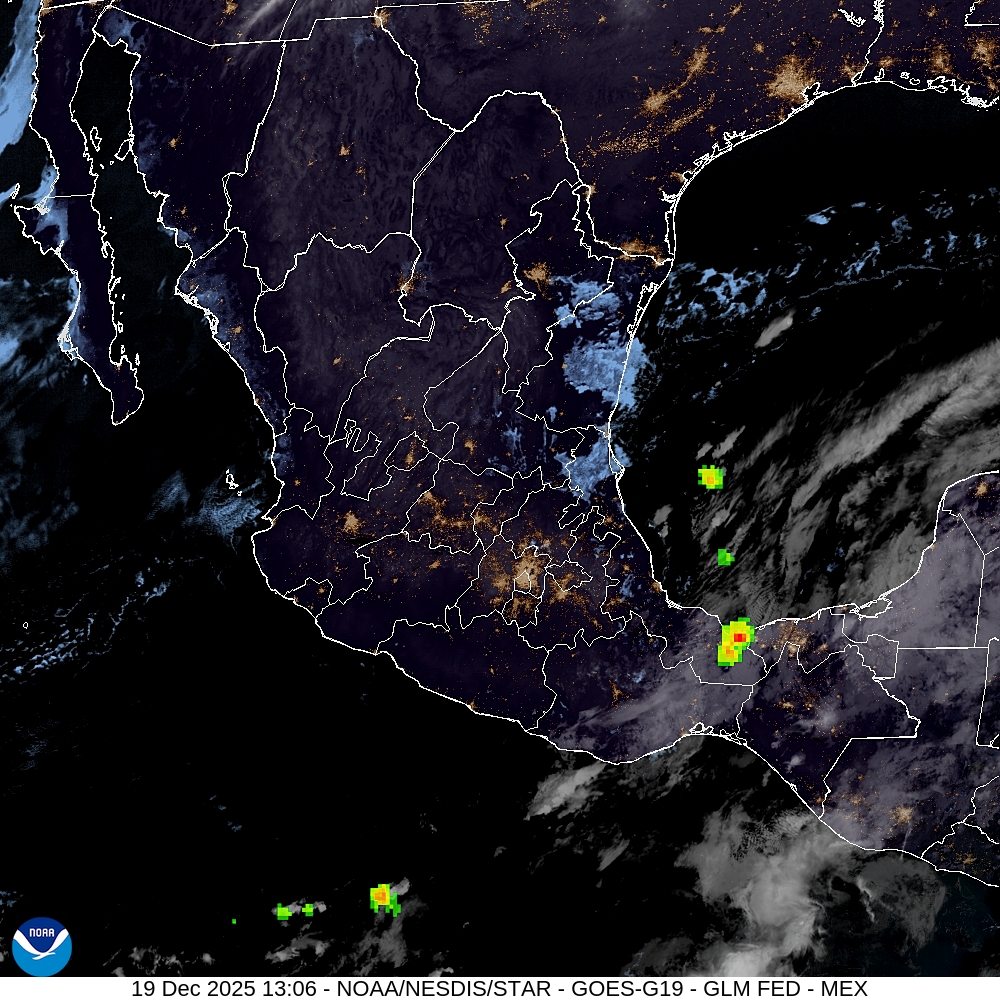 Aumenta potencial de lluvias y viento por frente frío en Veracruz