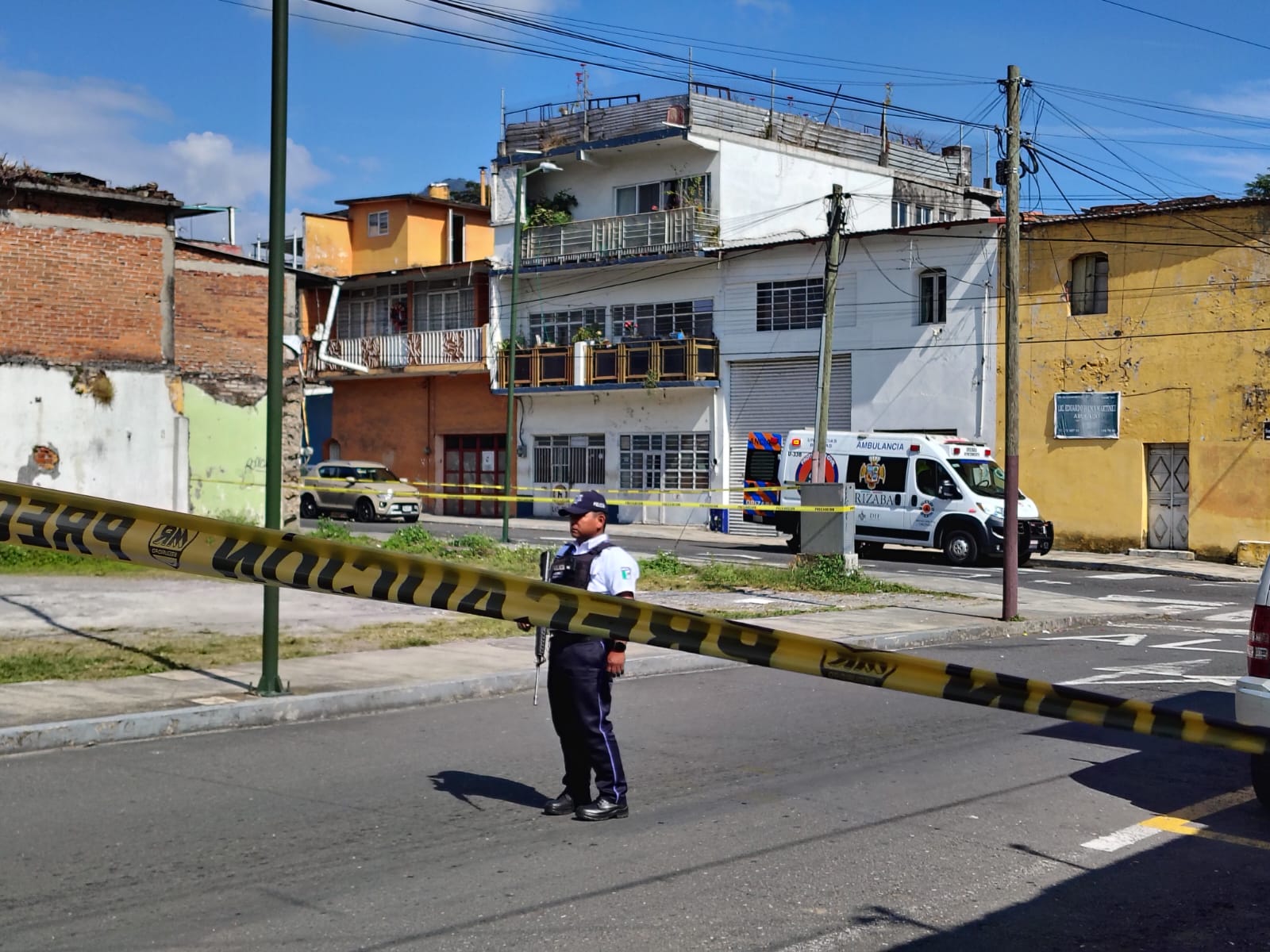 Hombre es hallado sin vida en terreno de la colonia Centro de Orizaba