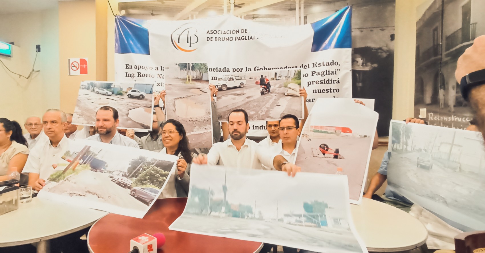 Sigue sin atenderse el deterioro en la infraestructura vial de la Ciudad Industrial Bruno Pagliai