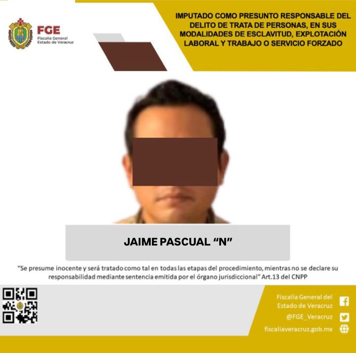 Imputan por trata de personas a influencer acusado de explotar a mujer vulnerable