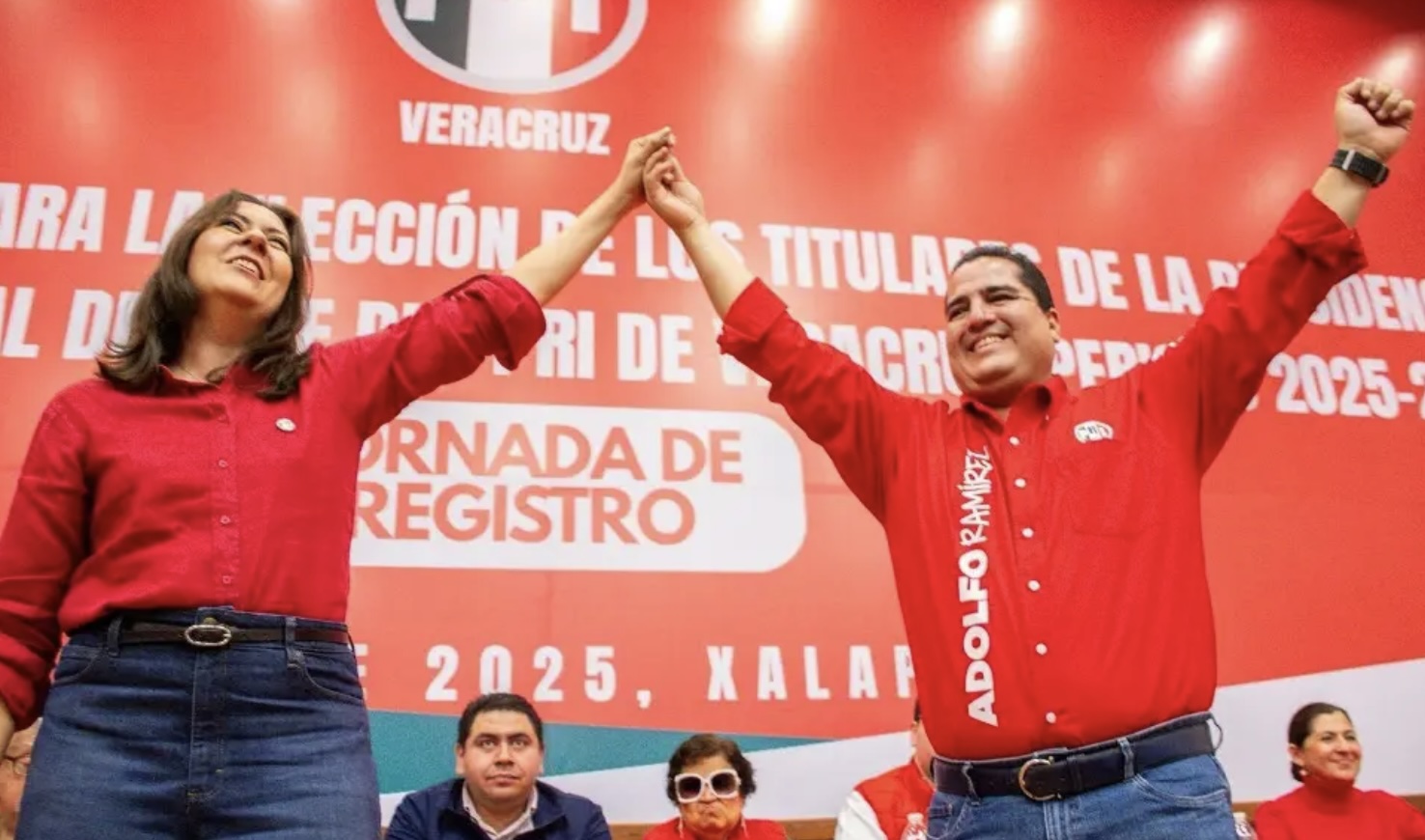 Ramírez Arana y Carolina Gudiño van por la dirigencia del PRI