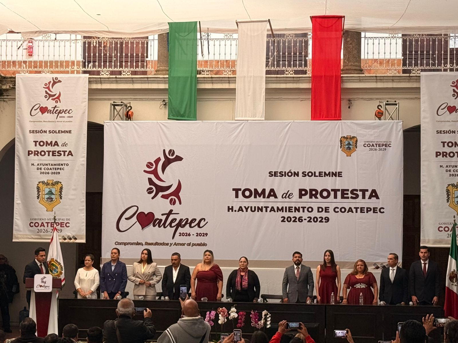 Ignacio Luna anuncia reestructuración del Ayuntamiento de Coatepec