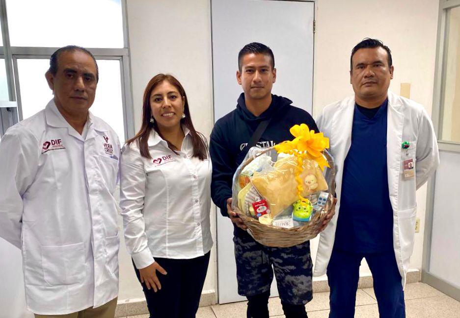 Dan la bienvenida a los primeros bebés nacidos en la ciudad de Veracruz el 1 de enero del 2026