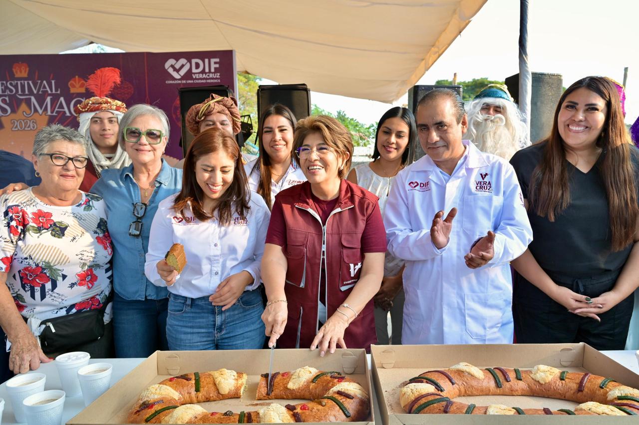 Lleva el DIF Municipal alegría de los Reyes Magos a colonias de la Ciudad Heroica de Veracruz