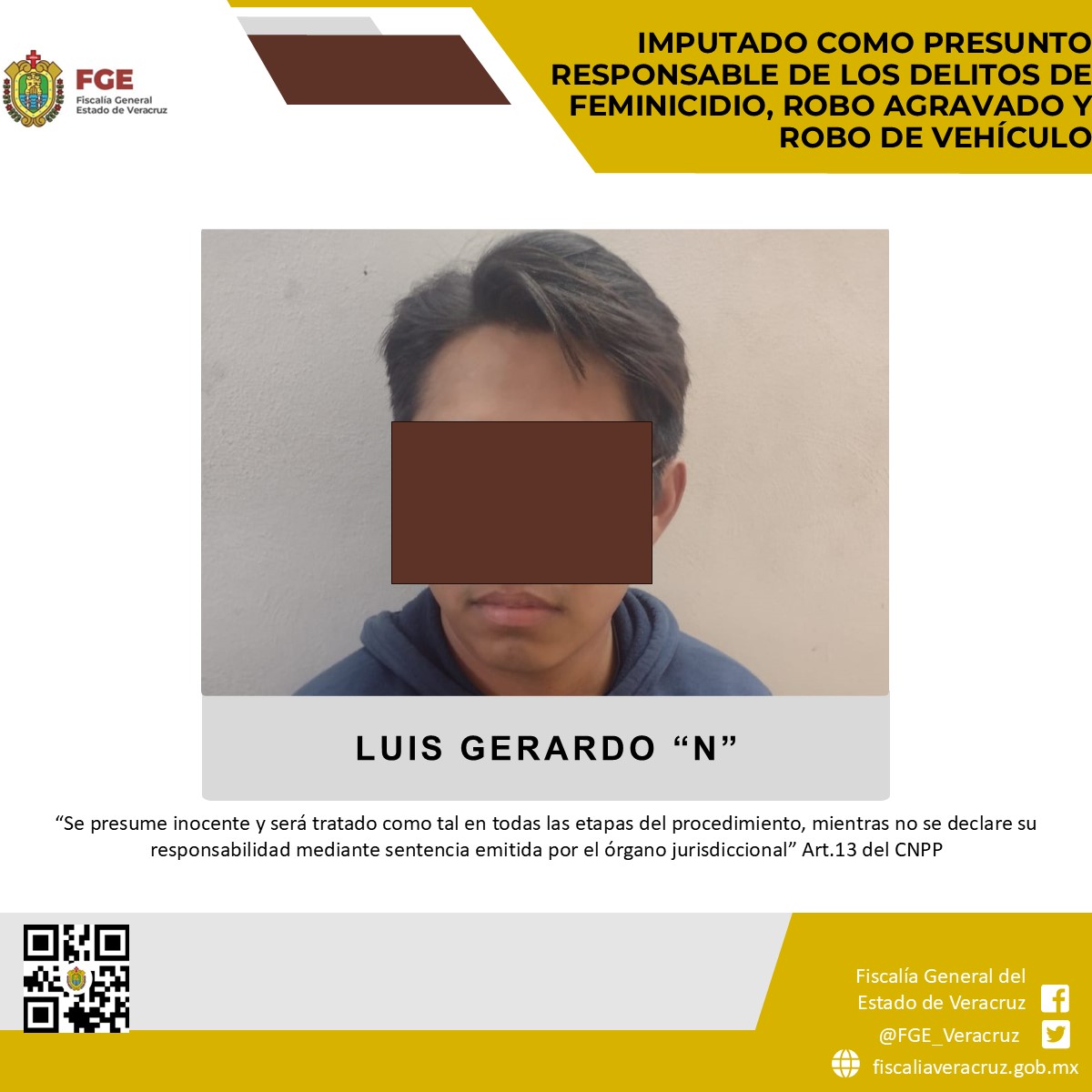 Imputan feminicidio en Tuxpan por hechos ocurridos en 2023