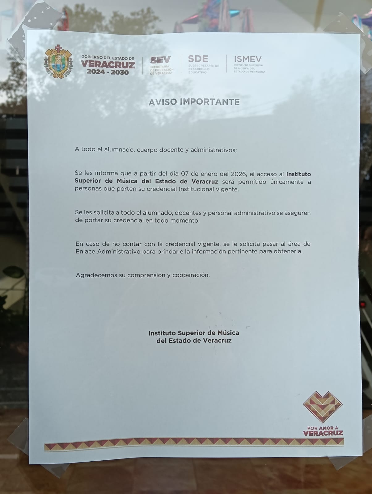 Maestros protestan por despidos en el Instituto Superior de Música de Veracruz