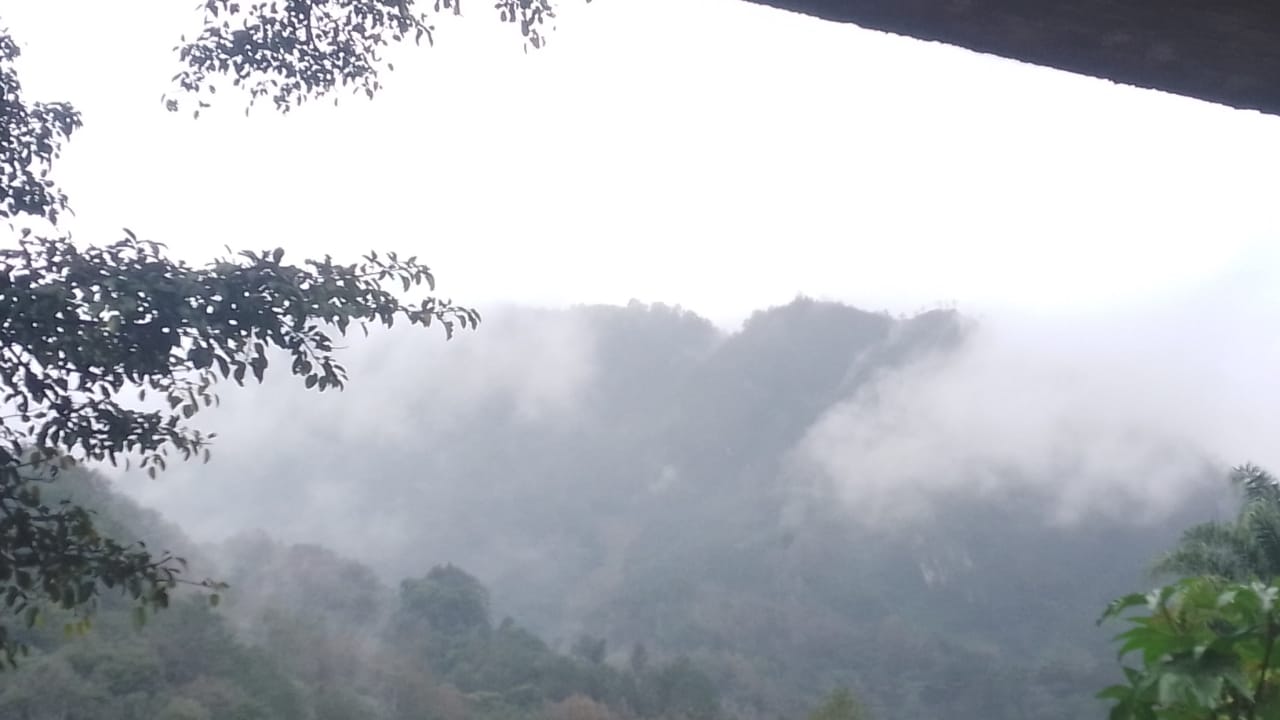 Frente frío 27 provoca bajas temperaturas en Altas Montañas